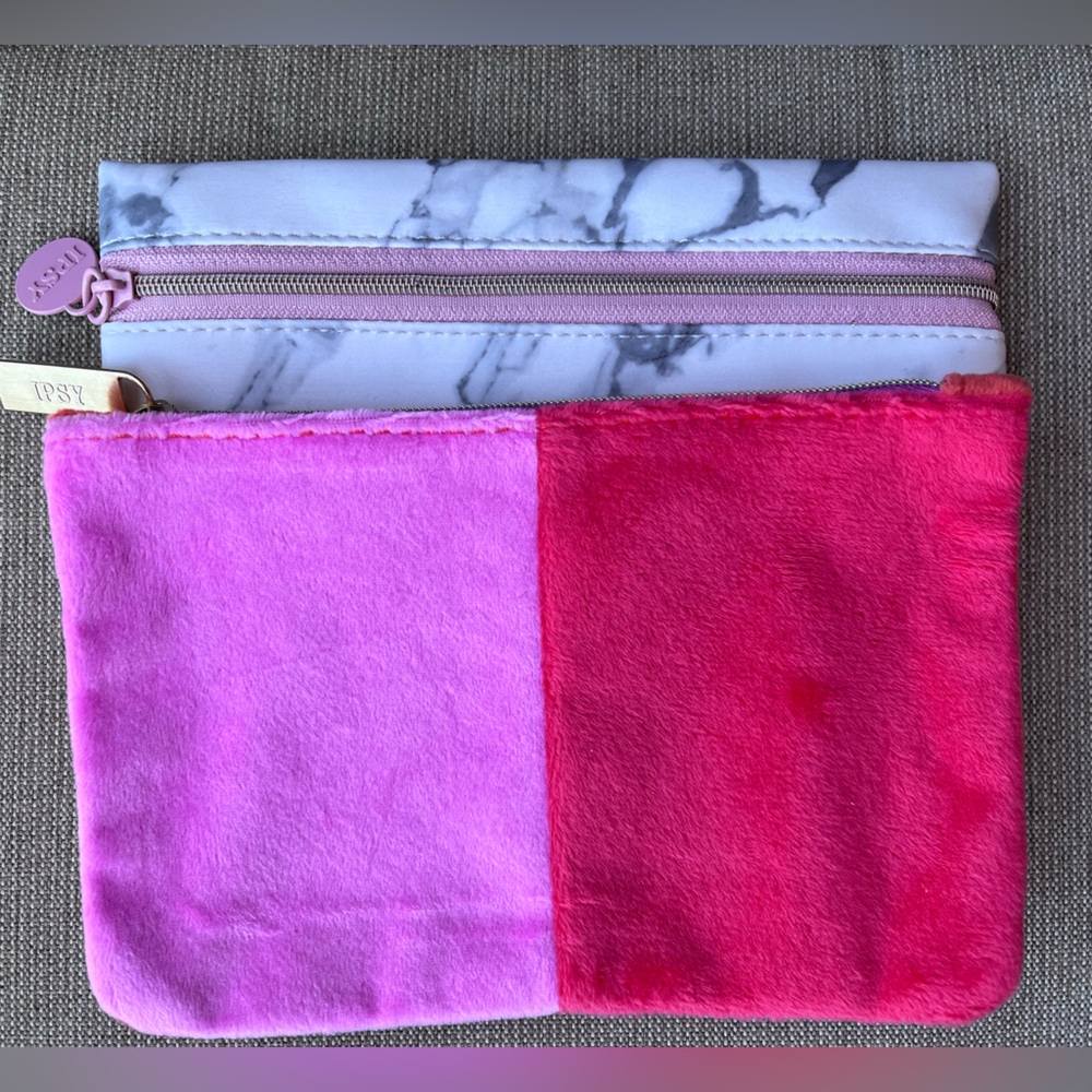 2 IPSY Pouches/Make up/Cosmetic Bags